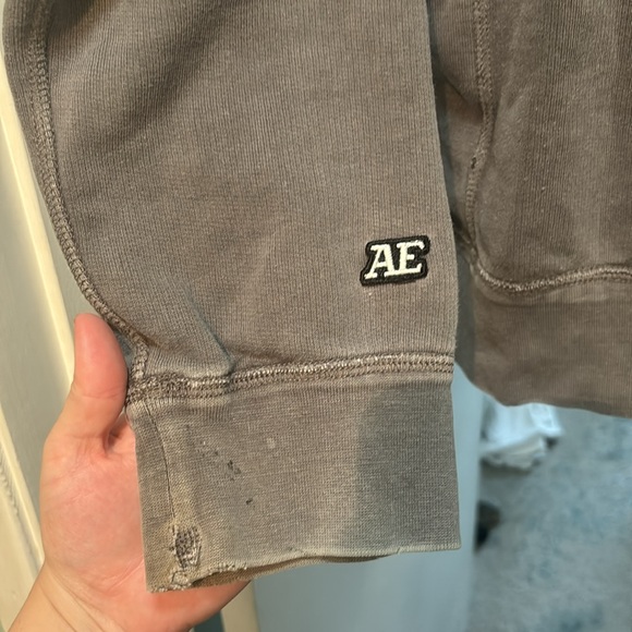American Eagle Gray (heavy material hoodie) - Picture 3 of 3